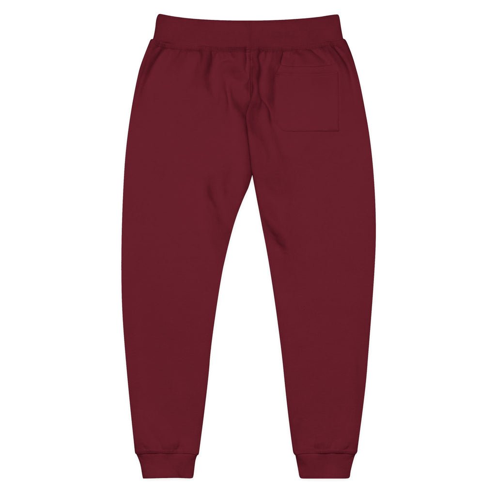Embroidered 'B2BF EST. 2022' Fleece Sweatpants — Cozy Coral Joggers