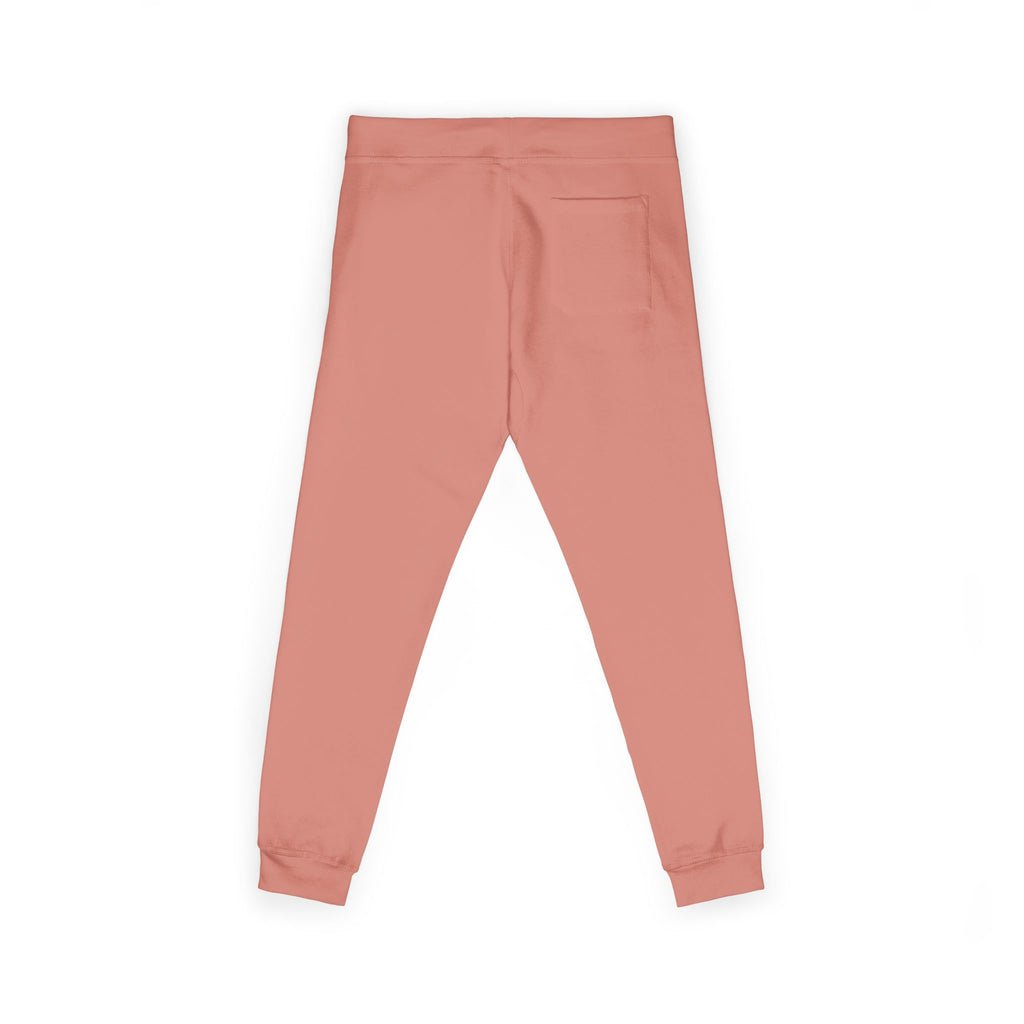 Embroidered 'B2BF EST. 2022' Fleece Sweatpants — Cozy Coral Joggers