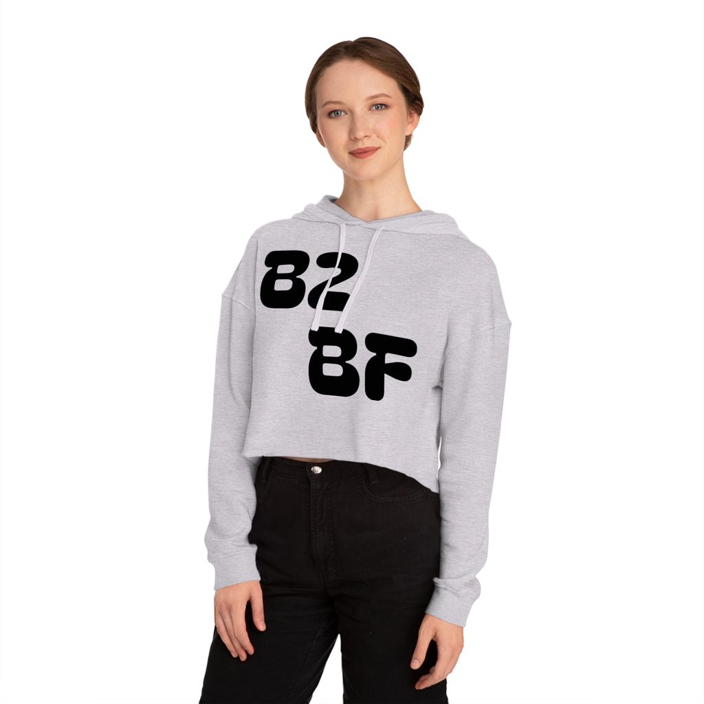 Cropped Hoodie — Camo “82 8F” Front & “Greatness Is Made!” Back