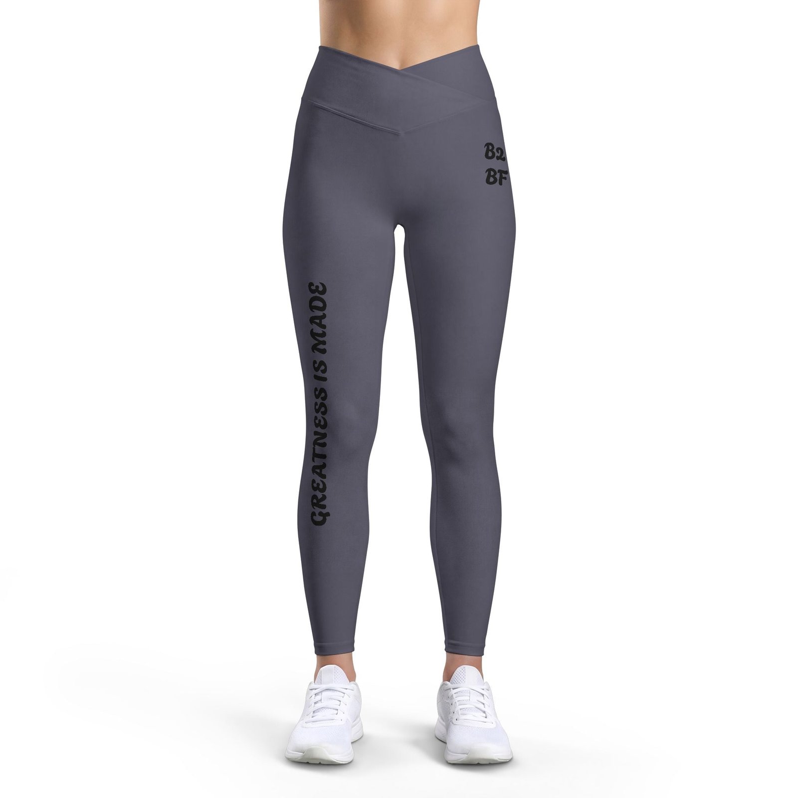 Greatness Is Made Women’s Luxe Leggings — High-Waist Athleisure Leggings