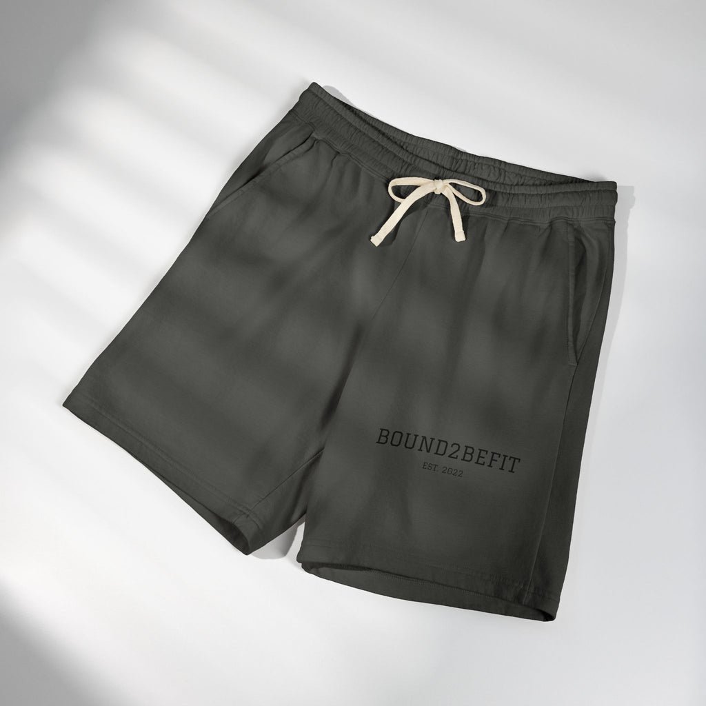 Lightweight Fleece Sweat Shorts — 'BOUND2BEFIT' Casual Lounge Shorts