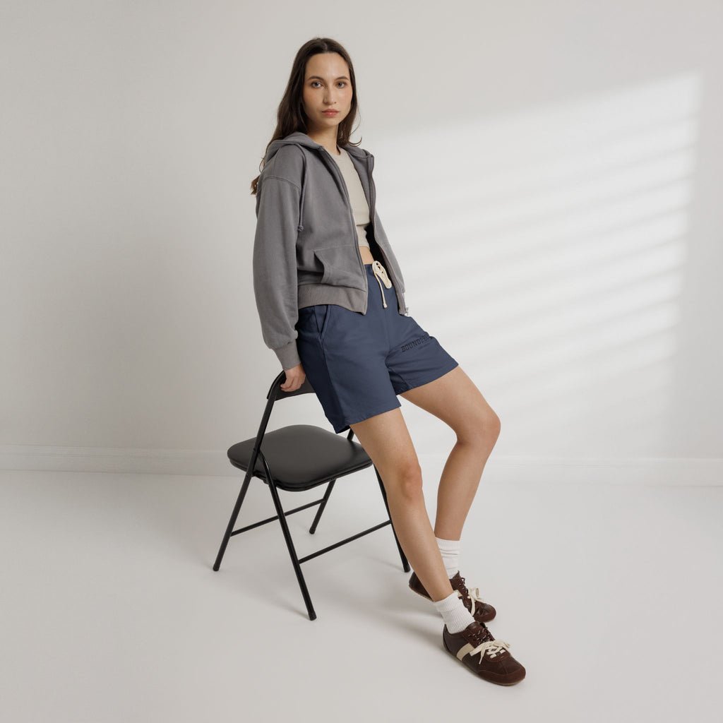 Lightweight Fleece Sweat Shorts — 'BOUND2BEFIT' Casual Lounge Shorts