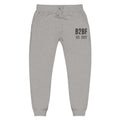 Embroidered 'B2BF EST. 2022' Fleece Sweatpants — Cozy Coral Joggers
