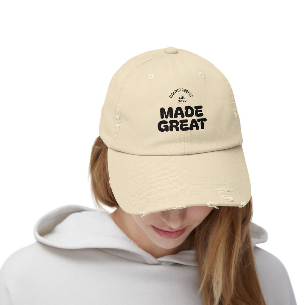 Made Great Distressed Cap
