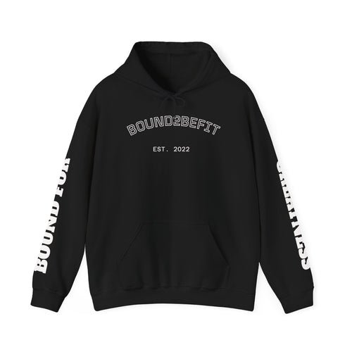 Bound2BeFit EST.2022 Hoodie — "Bound For Greatness" Athletic Pullover
