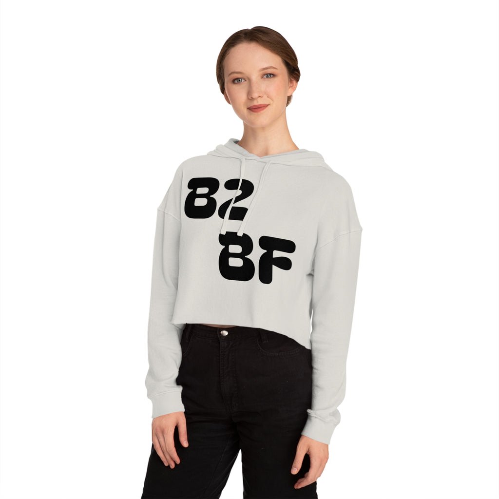 Cropped Hoodie — Camo “82 8F” Front & “Greatness Is Made!” Back