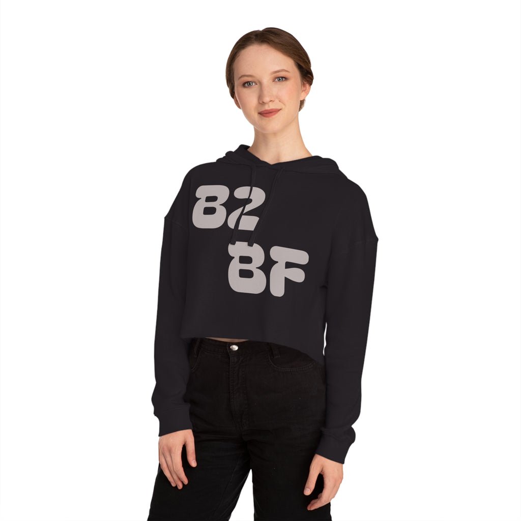 Cropped Hoodie — Camo “82 8F” Front & “Greatness Is Made!” Back